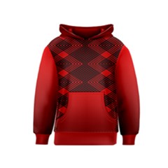 Rot Dunkel Kids  Pullover Hoodie by dedoma