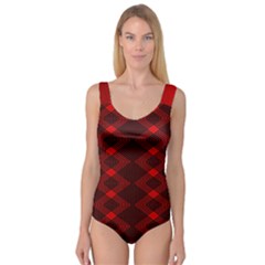 Rot Dunkel Princess Tank Leotard  by dedoma