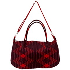 Rot Dunkel Removable Strap Handbag by dedoma