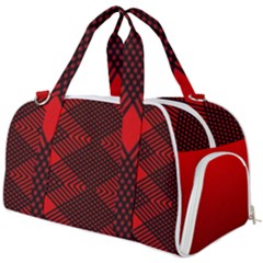 Rot Dunkel Burner Gym Duffle Bag by dedoma