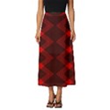 Rot Dunkel Classic Midi Chiffon Skirt View1