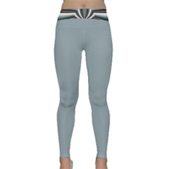 Fractal Grau Classic Yoga Leggings