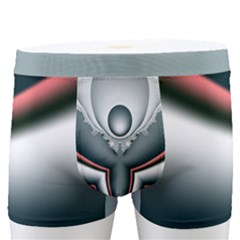 Fractal Grau Men s Boxer Briefs