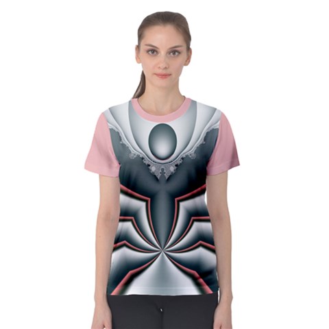 Altrosa Fractal Women s Sport Mesh T-shirt by dedoma