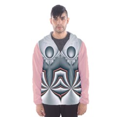 Altrosa Fractal Men s Hooded Windbreaker