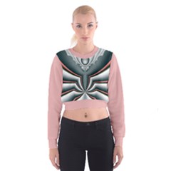 Altrosa Fractal Cropped Sweatshirt