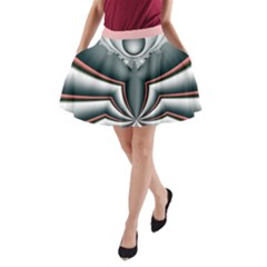 Altrosa Fractal A-line Pocket Skirt