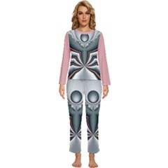 Altrosa Fractal Womens  Long Sleeve Lightweight Pajamas Set by dedoma