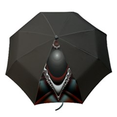 fractal eye Folding Umbrellas