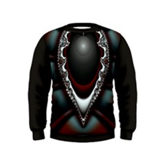 fractal eye Kids  Sweatshirt