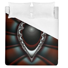 fractal eye Duvet Cover (Queen Size)