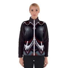 fractal eye Women s Bomber Jacket