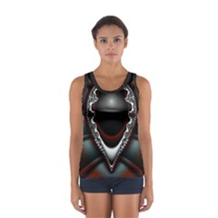 fractal eye Sport Tank Top 