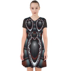 fractal eye Adorable in Chiffon Dress