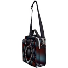 fractal eye Crossbody Day Bag