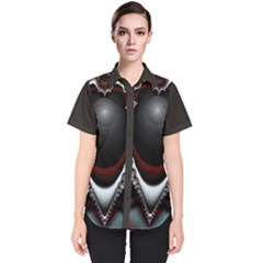 fractal eye Women s Short Sleeve Shirt