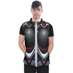 fractal eye Men s Puffer Vest