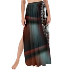 fractal eye Maxi Chiffon Tie-Up Sarong