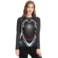 fractal eye Women s Long Sleeve Rash Guard