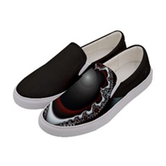 fractal eye Women s Canvas Slip Ons