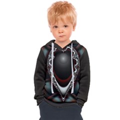 fractal eye Kids  Overhead Hoodie