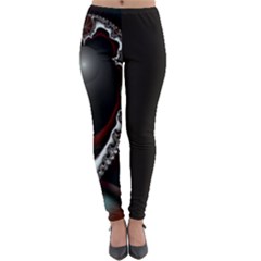 fractal eye Lightweight Velour Leggings