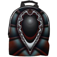 fractal eye Mini Full Print Backpack