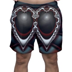 fractal eye Men s Shorts