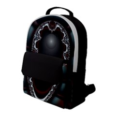 fractal eye Flap Pocket Backpack (Large)