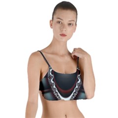 fractal eye Layered Top Bikini Top 