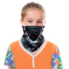 fractal eye Face Covering Bandana (Kids)