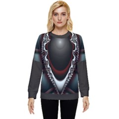 fractal eye Hidden Pocket Sweatshirt