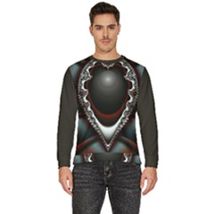 fractal eye Men s Fleece Sweatshirt