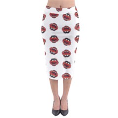 Muppets Animal Pattern Midi Pencil Skirt by Valentinaart