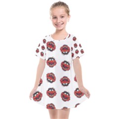 Muppets Animal Pattern Kids  Smock Dress by Valentinaart