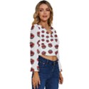 Muppets Animal pattern Long Sleeve V-Neck Top View3