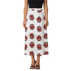 Muppets Animal Pattern Classic Midi Chiffon Skirt by Valentinaart