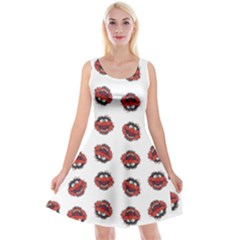 Muppets Animal Pattern Reversible Velvet Sleeveless Dress