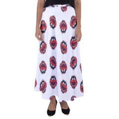 Muppets Animal Pattern Flared Maxi Skirt by Valentinaart