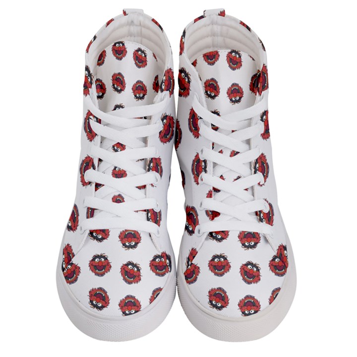 Muppets Animal pattern Men s Hi-Top Skate Sneakers