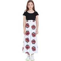 Muppets Animal Pattern Kids  Flared Maxi Skirt by Valentinaart