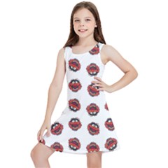 Muppets Animal Pattern Kids  Lightweight Sleeveless Dress by Valentinaart