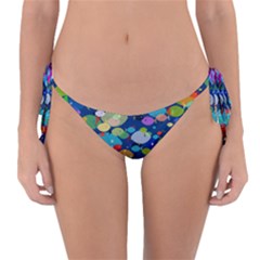 Illustrations Sea Fish Swimming Colors Reversible Bikini Bottoms