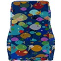 Illustrations Sea Fish Swimming Colors Car Seat Velour Cushion  View2