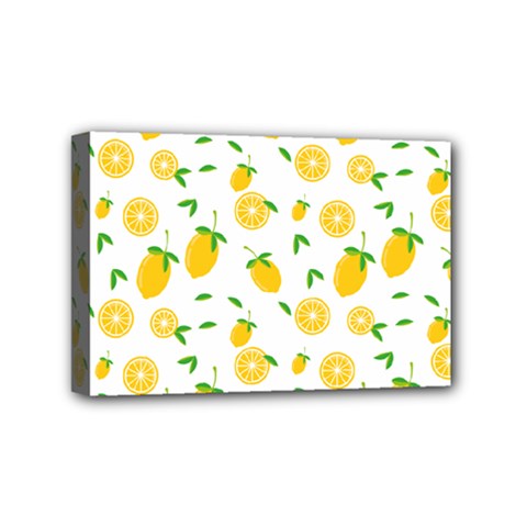 Illustrations Lemon Citrus Fruit Yellow Mini Canvas 6  X 4  (stretched) by anzea