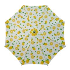 Illustrations Lemon Citrus Fruit Yellow Golf Umbrellas by anzea