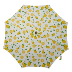 Illustrations Lemon Citrus Fruit Yellow Hook Handle Umbrellas (medium) by anzea