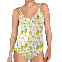 Illustrations Lemon Citrus Fruit Yellow Tankini Set by anzea