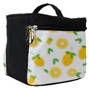 Illustrations Lemon Citrus Fruit Yellow Make Up Travel Bag (Small) View1