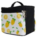 Illustrations Lemon Citrus Fruit Yellow Make Up Travel Bag (Small) View2